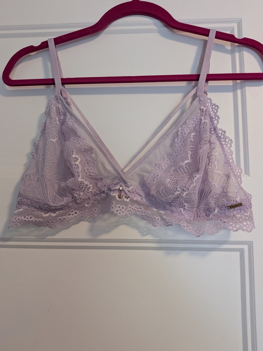 Lace Bralette in Lilac - Women's Intimates La Vie En Rose